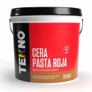 Cera En Pasta Tekno Balde 3.78 ml Roja
