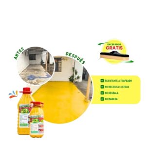 Cera Líquida Amarilla Con Ocre Mr Wax Galón