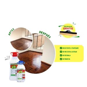 Cera Líquida Neutral Con Ocre Mr Wax Galón