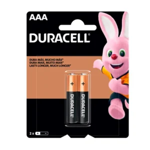 Pilas Duracell AAA Pack x 2 und