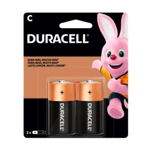 Pilas Duracell C Pack x 2 und