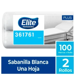 Papel Sabanilla Elite Plus 100 Mtrs x 2 Rollos (361761)