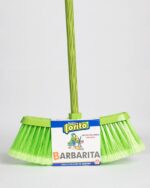 Escoba Barbarita Con Palo Colores Variados