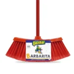 Escoba Barbarita Con Palo Colores Variados