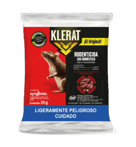 Klerat rodenticida sobre 25 Kg
