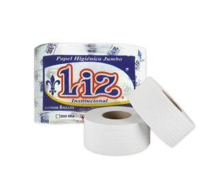Papel Higiénico Liz Azul Una Hoja Pqte x 6 Rollos